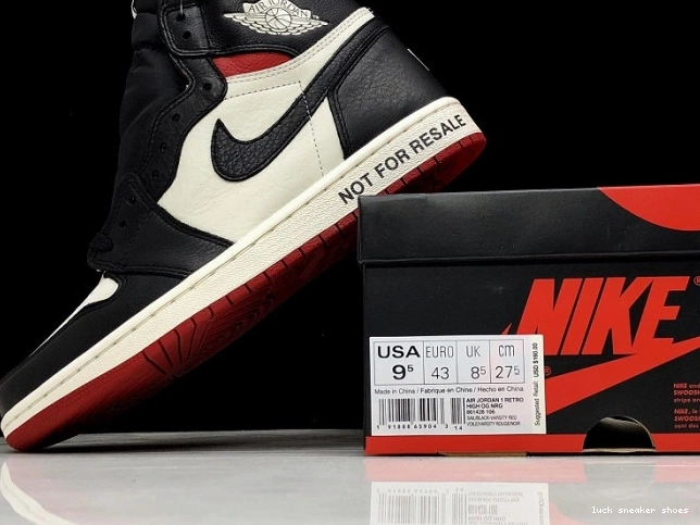Rep LUCY Varsity High 1 Resale Air OG NRG Jordan Not For Red 861428-106 Retro 0810